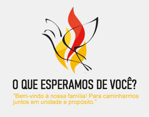O que esperamos de você?
